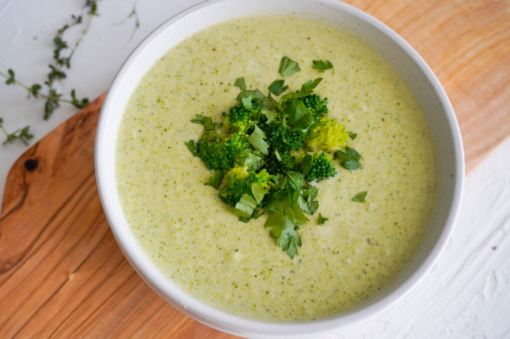 Keto broccoli soup